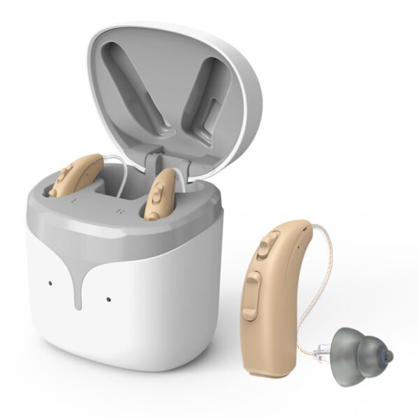 Wholesale Rechargeable RIC Hearing Aid with Long Battery Life - Image 3
