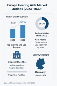 The European hearing aids market is undergoing a profound transformation, offering unprecedented opportunities for growth and innovation. As demographic trends shift and healthcare infrastructure expands, the demand for advanced hearing solutions continues to rise across the continent. For hearing aid distributors, importers, and resellers, this is a pivotal moment to enter or expand in the European market.