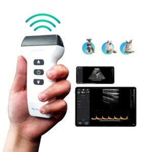 Wireless Handheld Color Doppler Veterinary Ultrasound for Emergency Vet Use