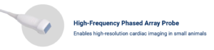 High-Frequency Phased Array Probe – Improved cardiac resolution in small patients